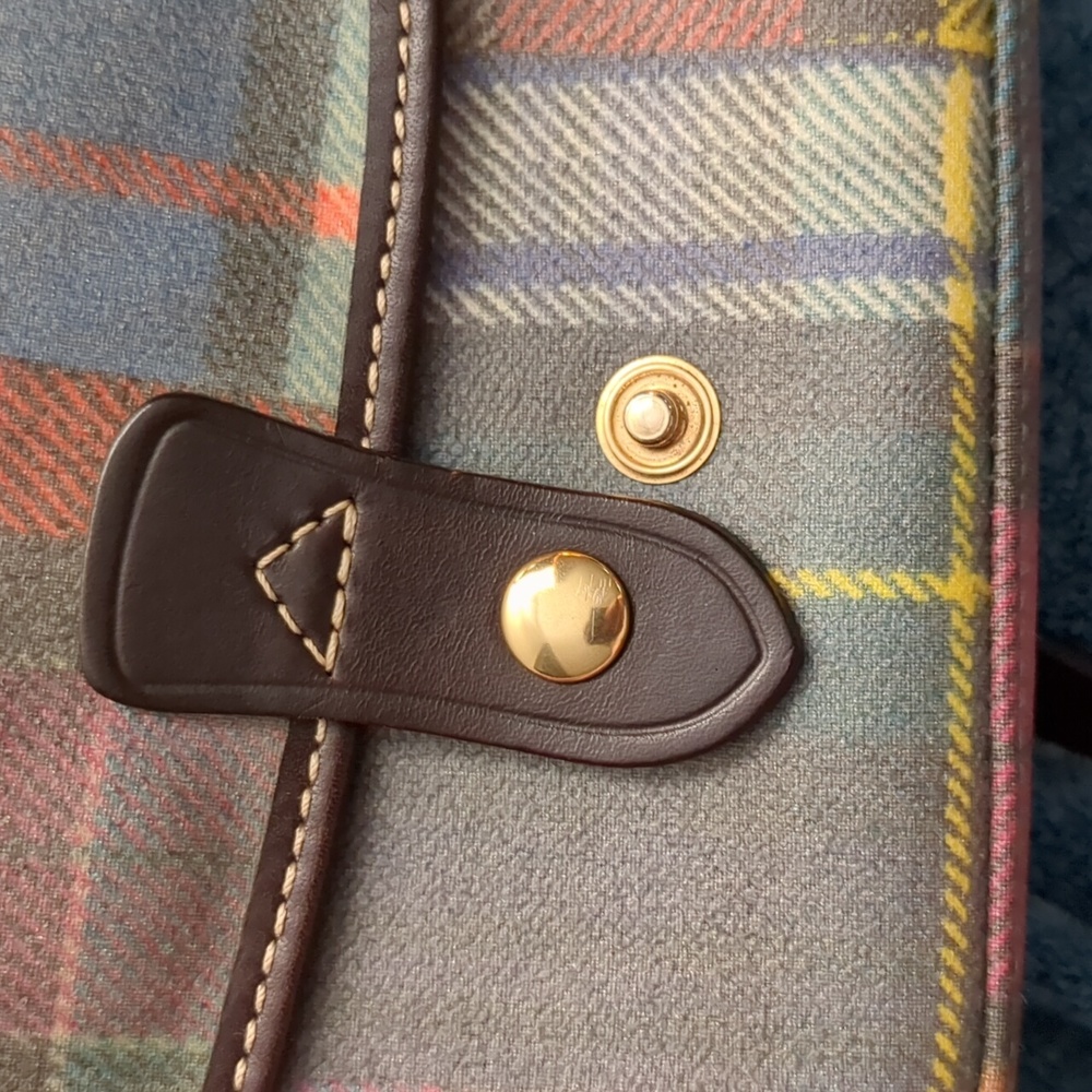 Dooney & Bourke Madras Picnic Lady Bug Crossbody - Picture 7 of 8